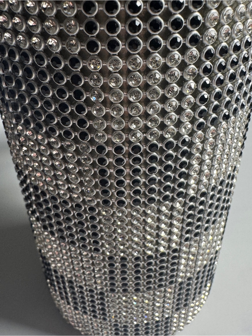 ✨ RARE Collina Strada Checkerboard Bling Bottle w/ Scarf ✨ - Picture 6 of 8
